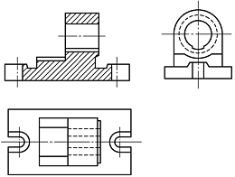 鈑金加工剖視圖怎樣理解，剖視工程圖怎么看